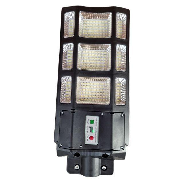 Foco Led Solar 600w Poste Exterior Focos Solares Potentes + Base-0