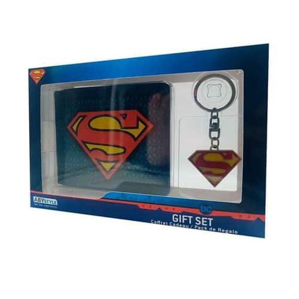 SUPERMAN PCK WALLET KEYRING-0