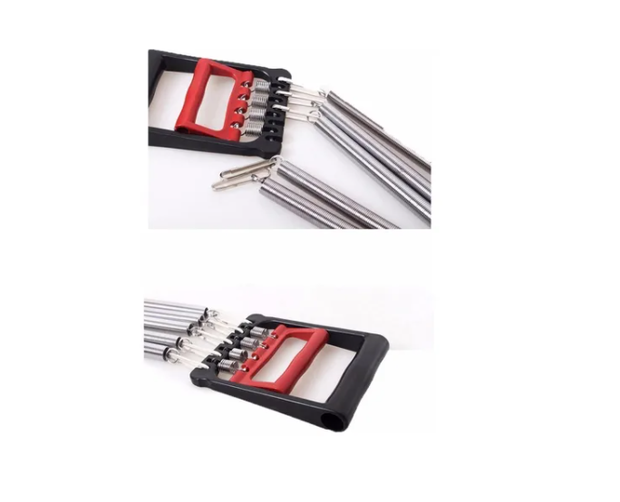 Extensor Con Manijas Pecho Brazos 5 Resortes Fitness-2