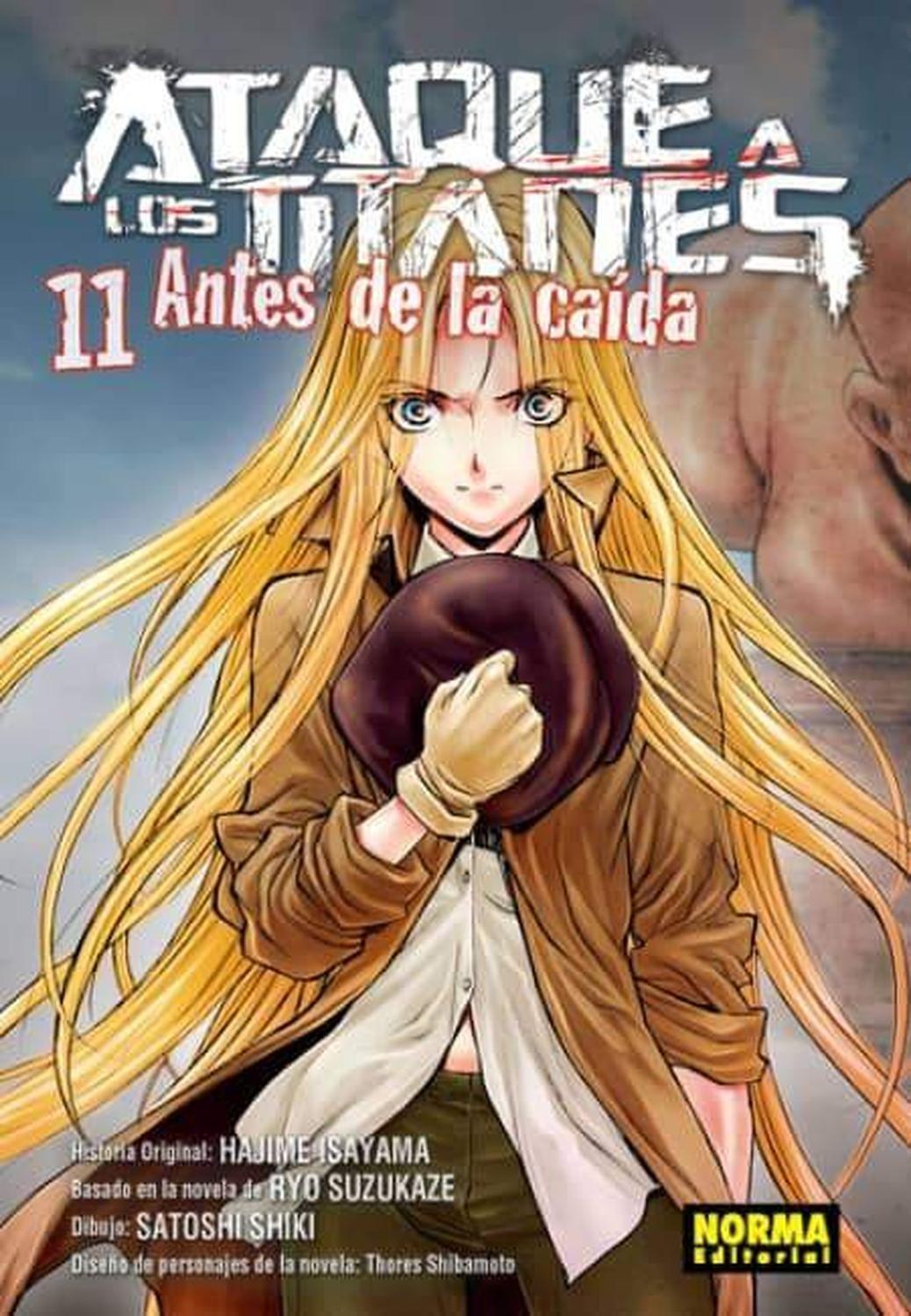 Manga Ataque A Los Titanes - Antes De La Caída 11 - España-0