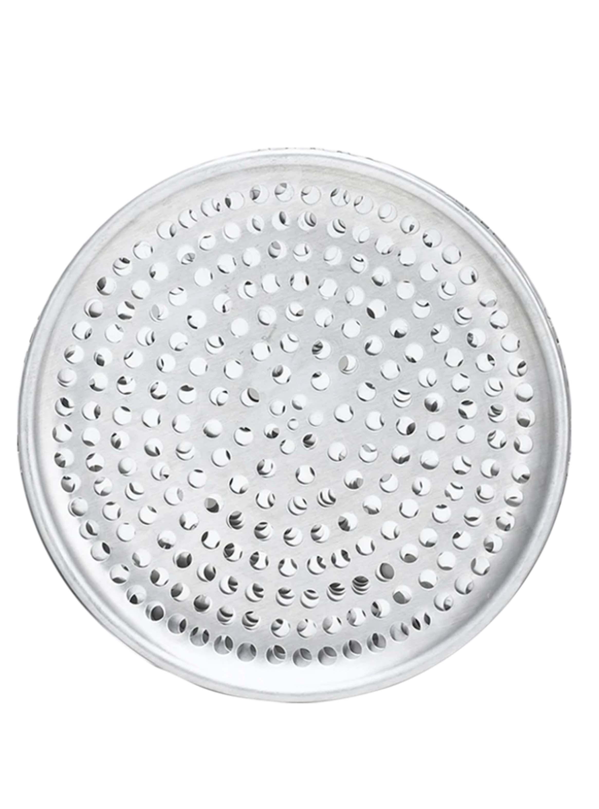 Bandeja de Pizza aluminio con ranuras diametro 22 cms.-0
