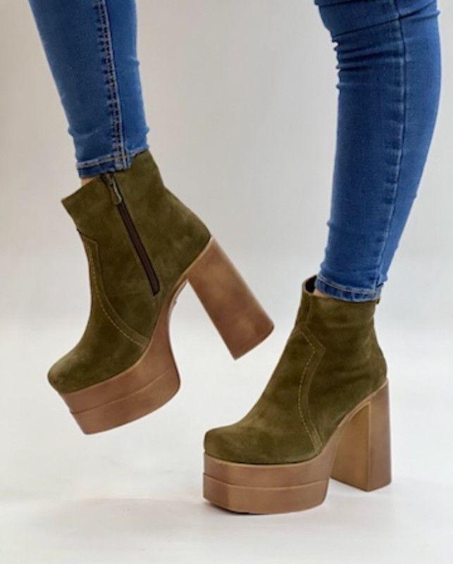 Botin Isis Verde Muzgo Exotica-0