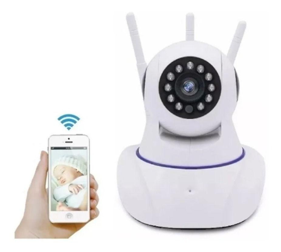 Camara Ip Wifi Seguridad Motorizada 360 Hd Vision Nocturna-3