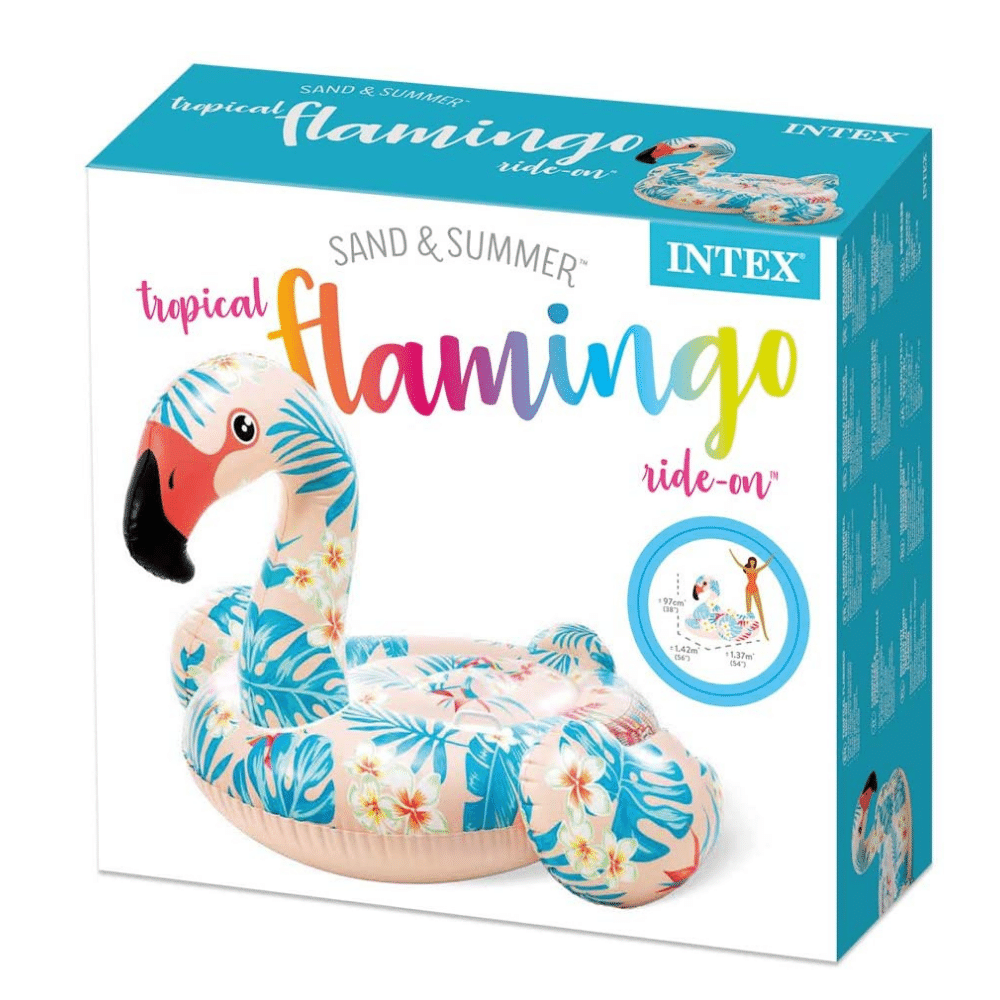 Flotador Inflable Flamengo Tropical 147x140x94 Cm-2