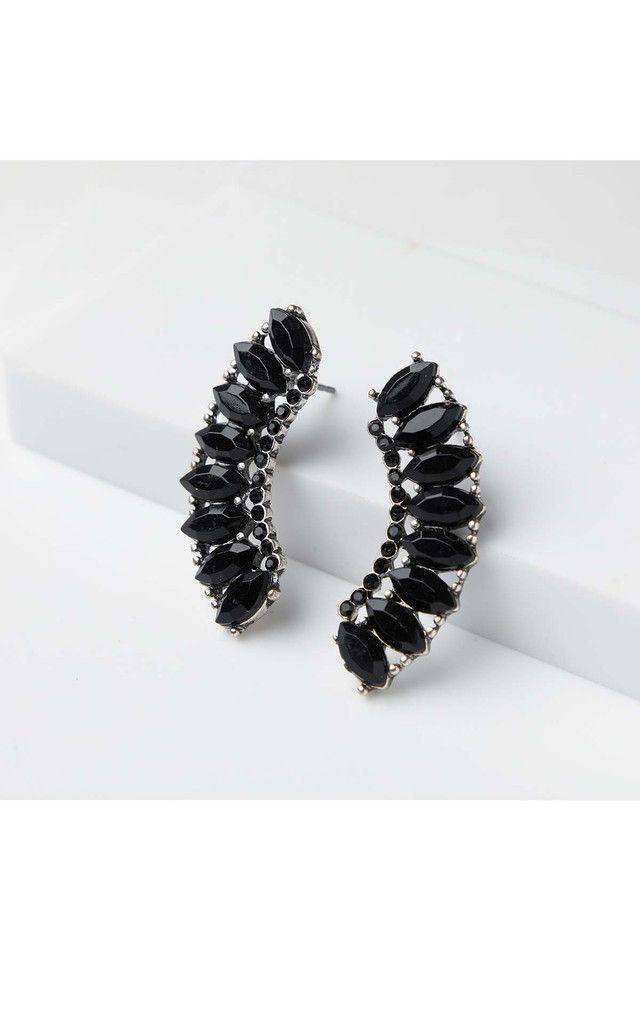 Aros Largos Negros Night Humana-0