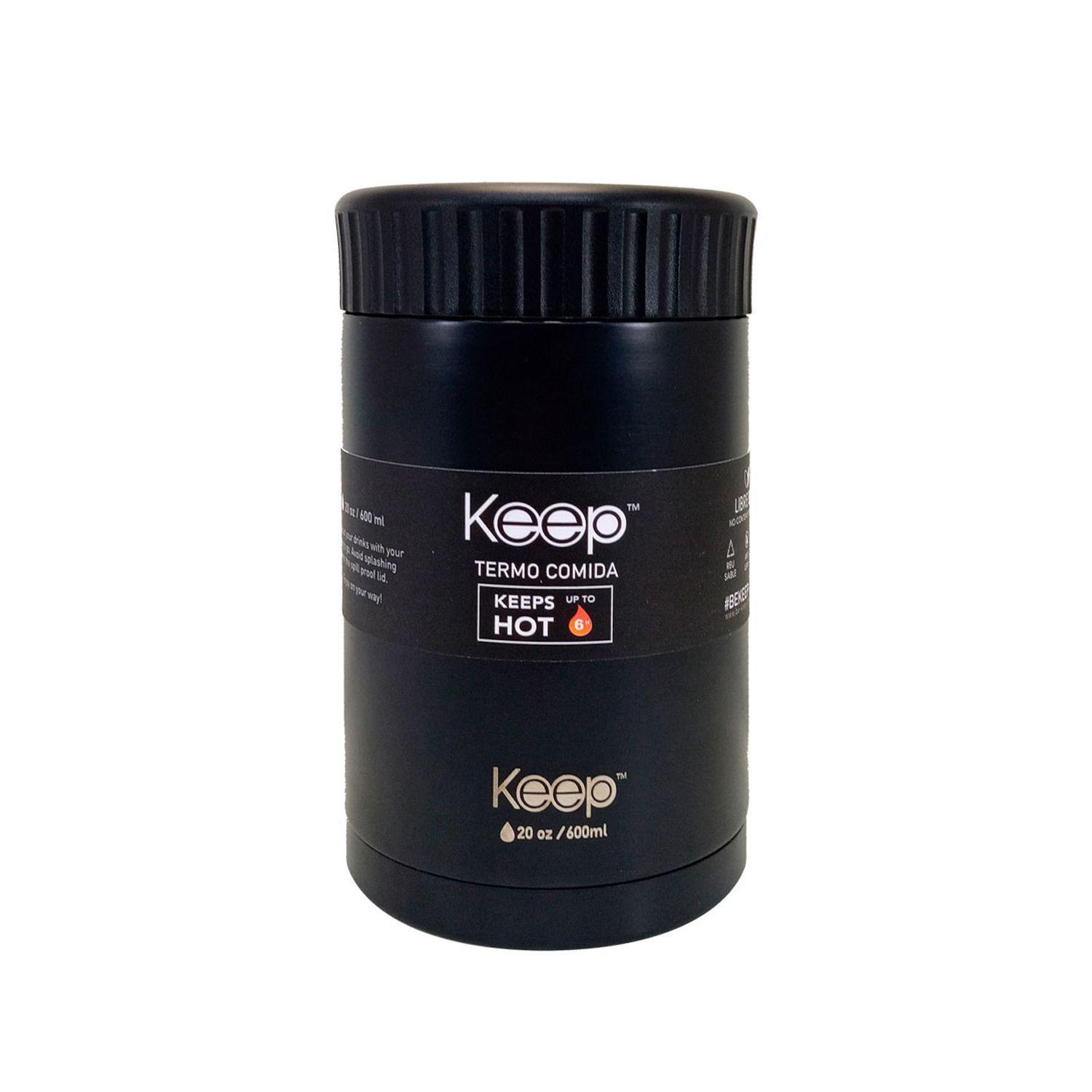 Termo Para Comida Acero Inoxidable 600 ml Celeste - Keep-5