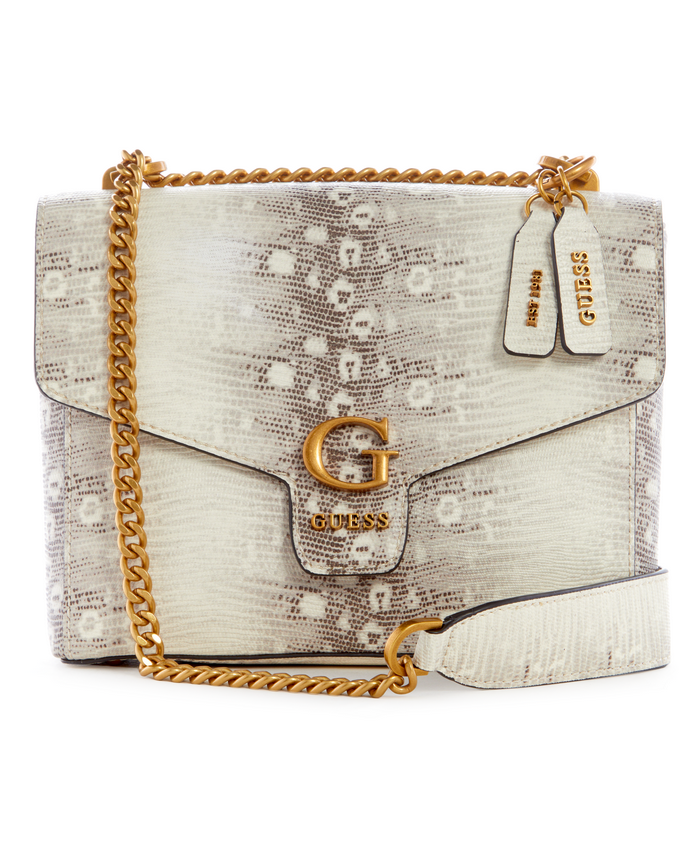 Cartera Guess Shenny Convertible Xbody Flap Grz Blanco-0