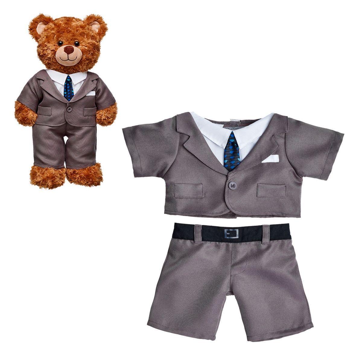 Traje De Negocios Gris Build-A-Bear-0