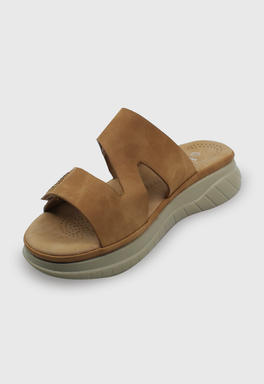 Sandalia Nadia camel Stylo Shoes-2