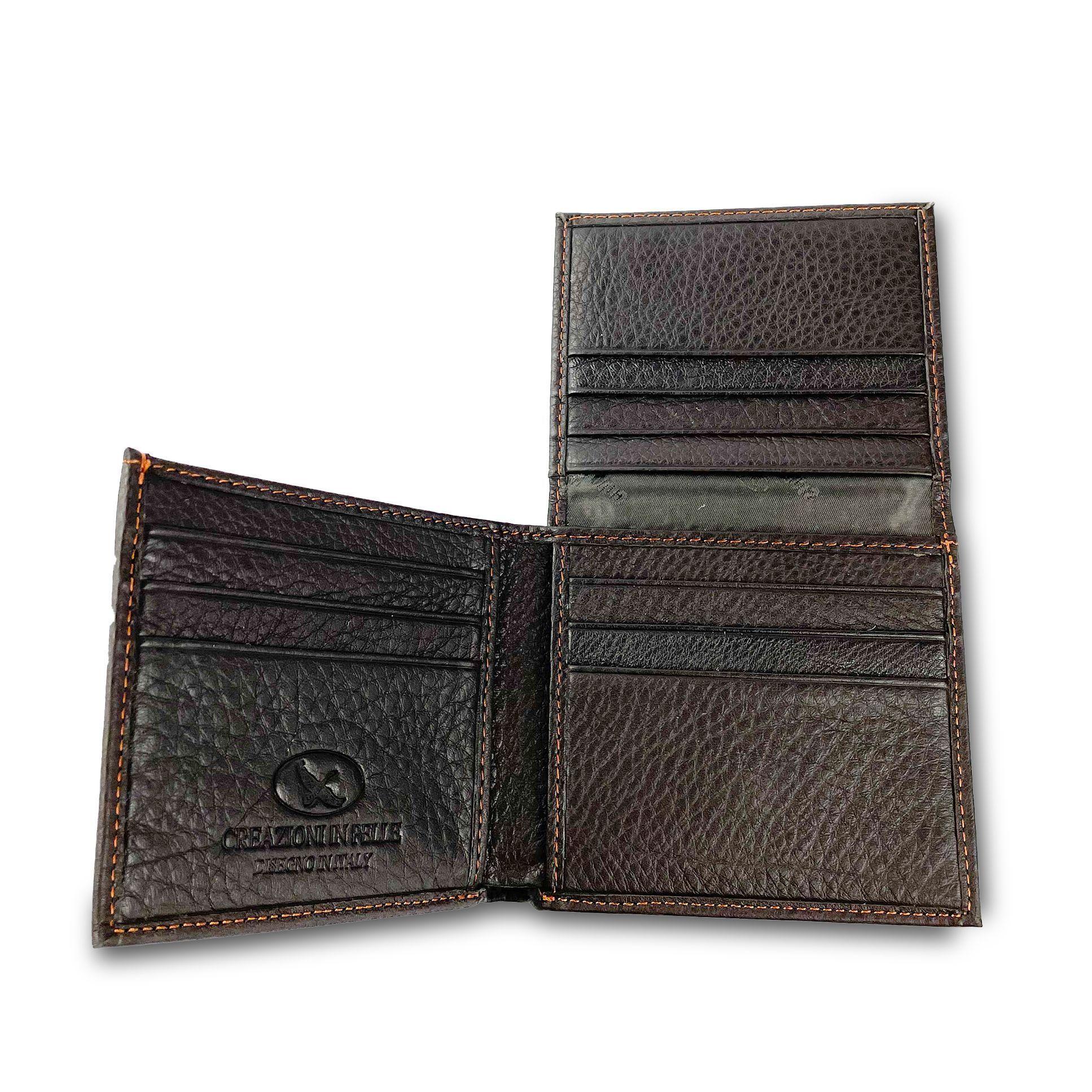 Billetera Gino Rodinis  Nativa 765 Café-3