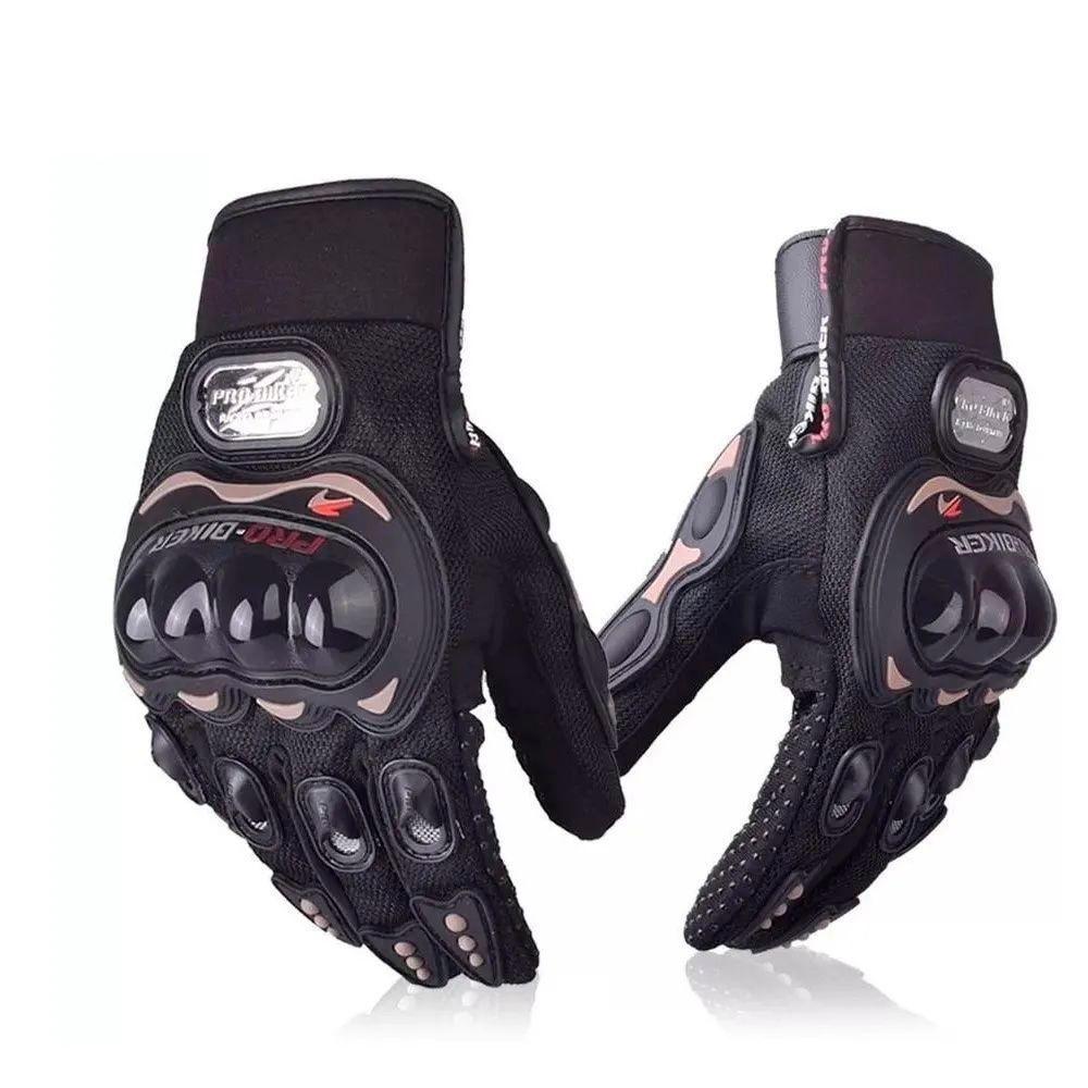 Guantes Para Moto O Bici Gran Protección Probiker (L) (NEGRO)-0