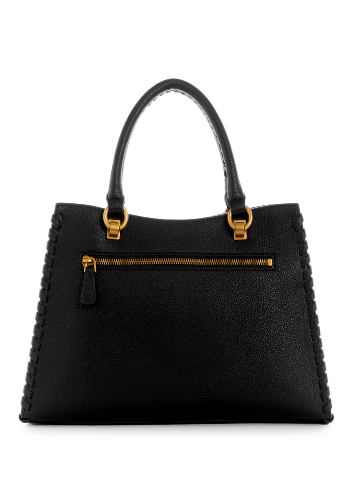 Cartera Kaoma Satchel Bla Negro Guess-1
