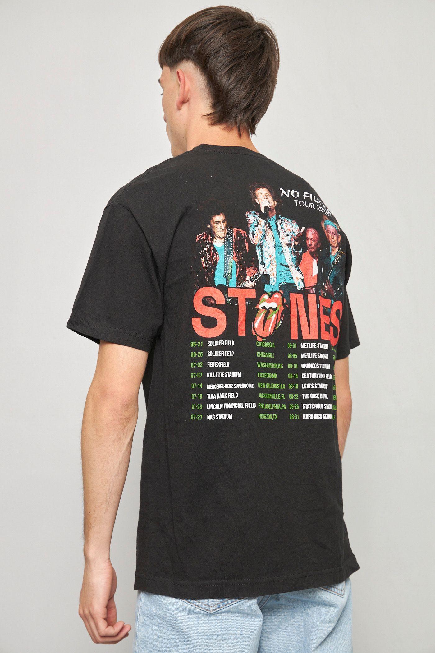 Polera casual reciclado negro nostalgic talla M  -2