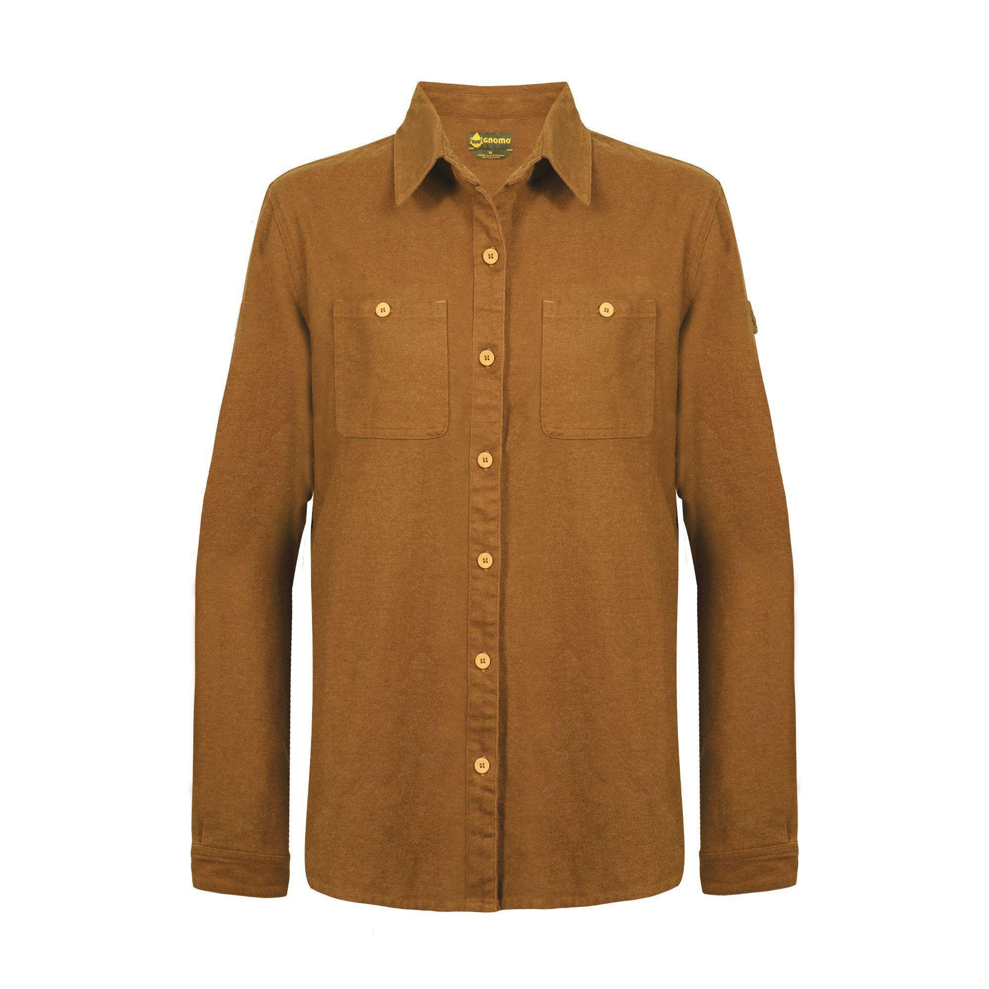 Camisa Nambu Mostaza Mujer Gnomo-0