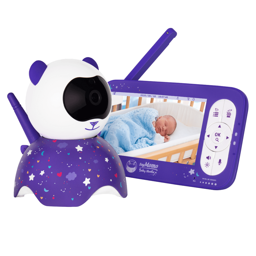 SoyMomo Monitor Bebe Pro Morado-0