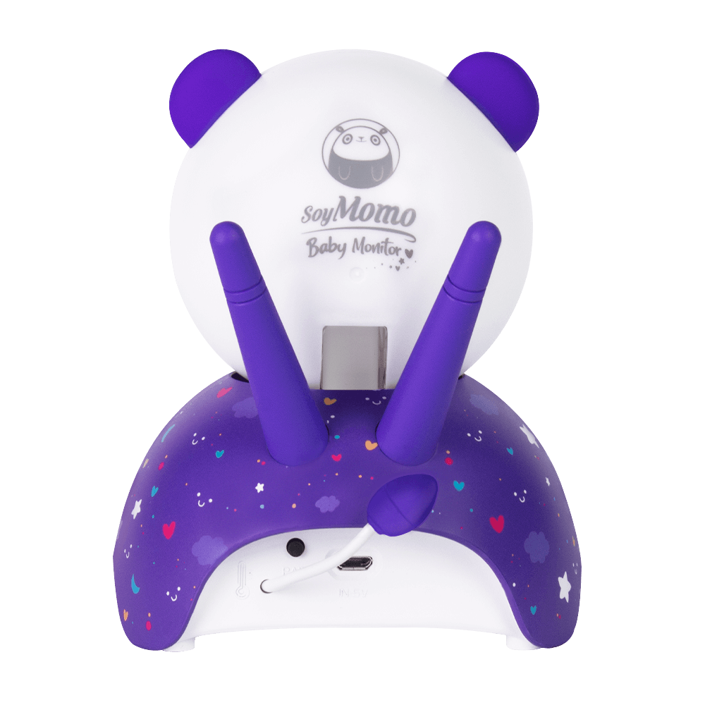 SoyMomo Monitor Bebe Pro Morado-2