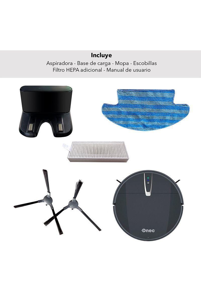 Aspiradora Robot Onec AR1 Pro Negro-4