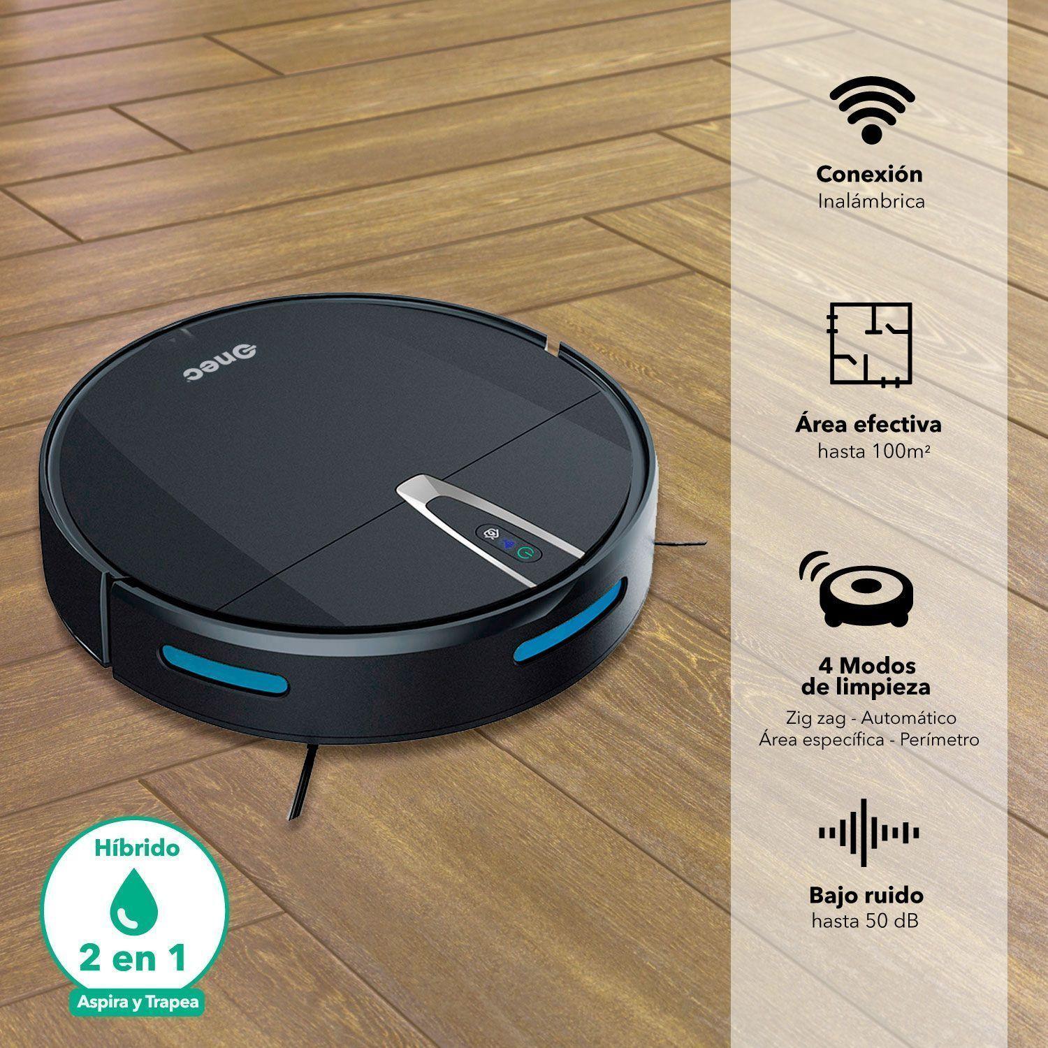 Aspiradora Robot Onec AR1 Pro Negro-1