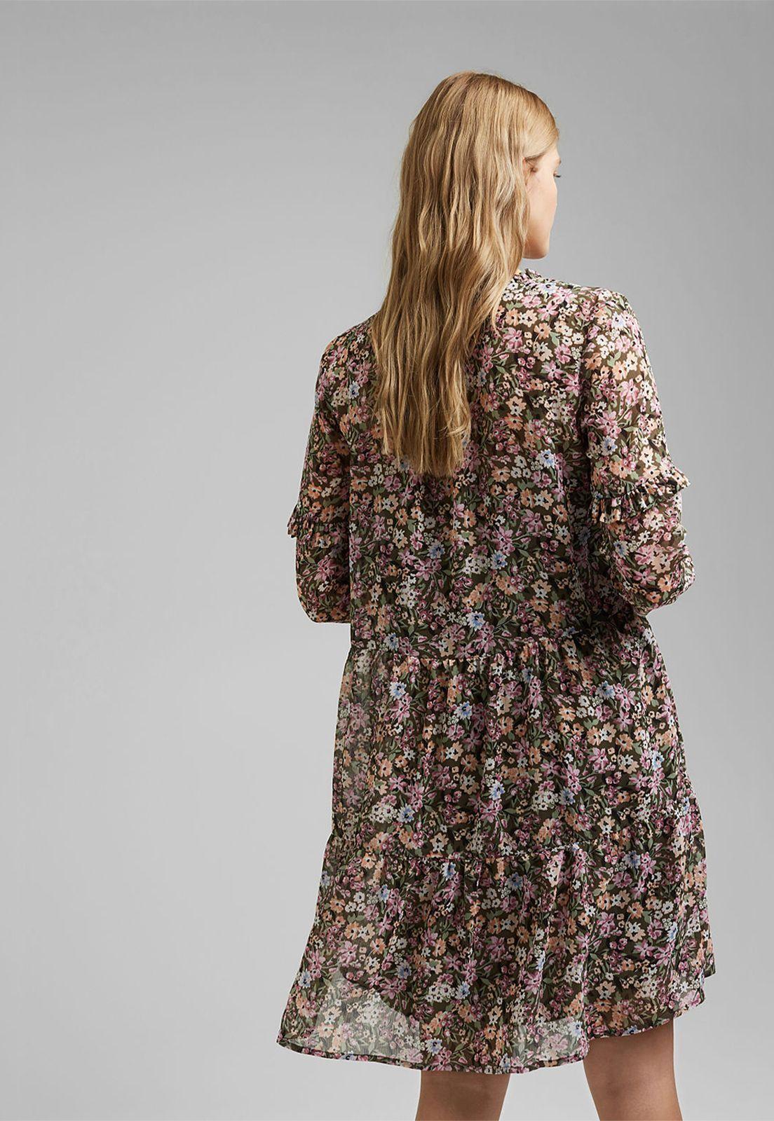 Vestido Mini Estampado Esprit-1