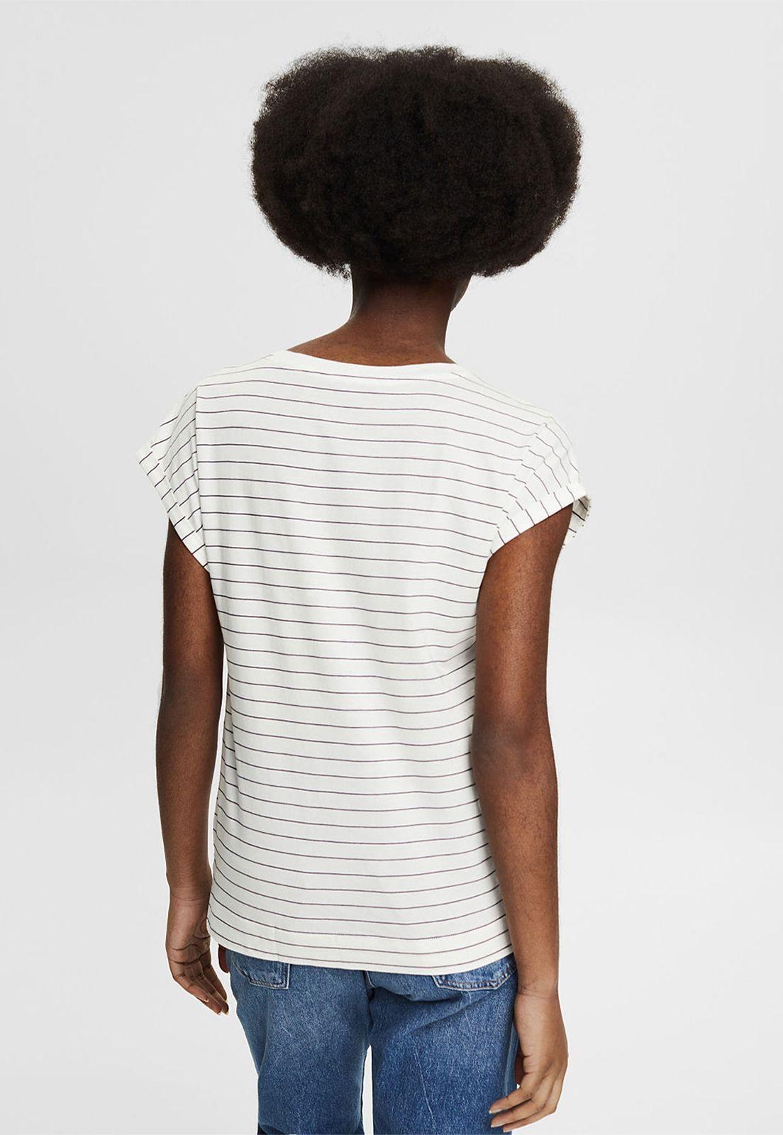 Polera En 100 % Algodón Ecológico Esprit-1