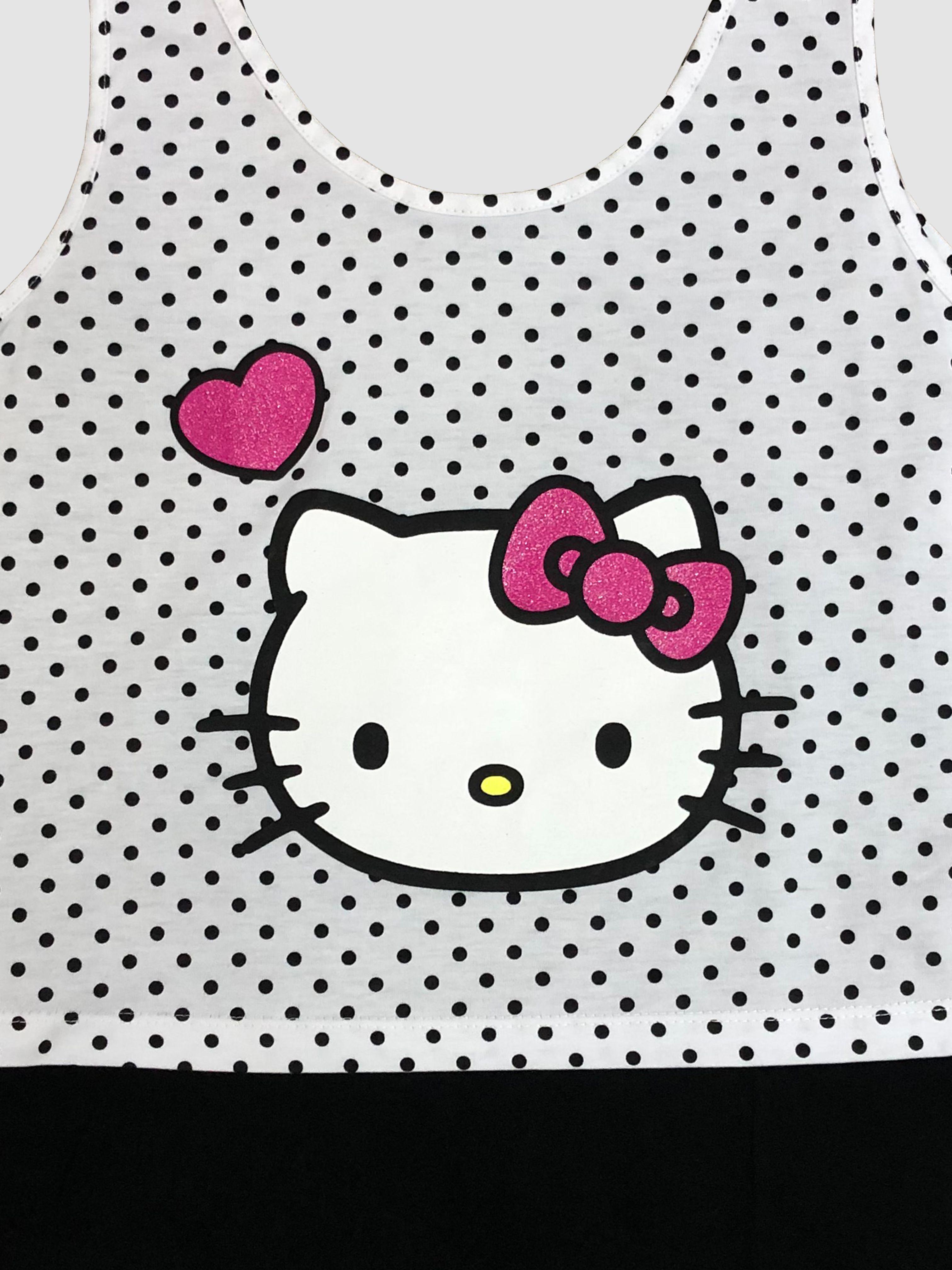 Polera Niña Algodón Estampado Hello Kitty-2