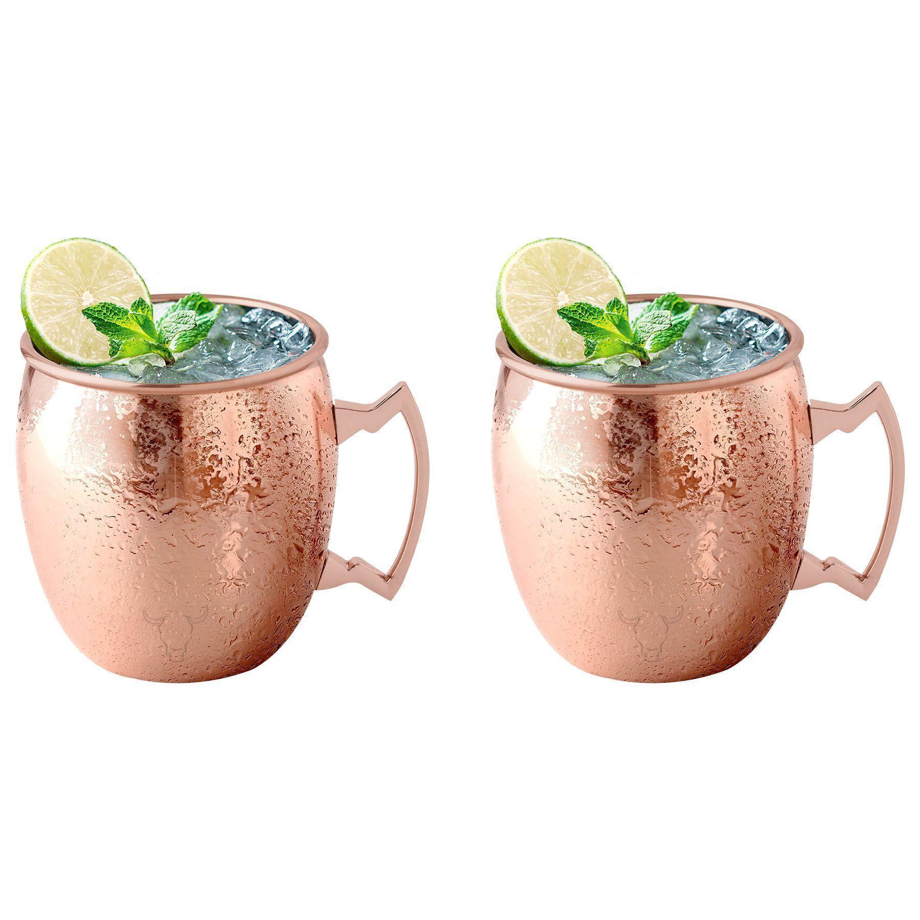 Set de 2 Mugs de Cobre Shine Coctel 600ml Wayu-0