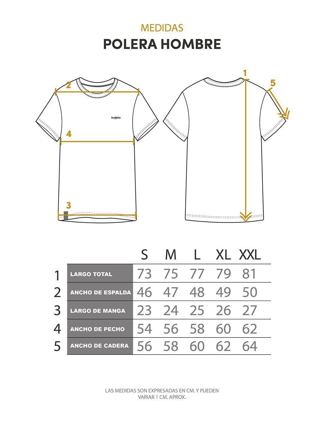 Polera Manga Corta Bombus Gris Hombre-4