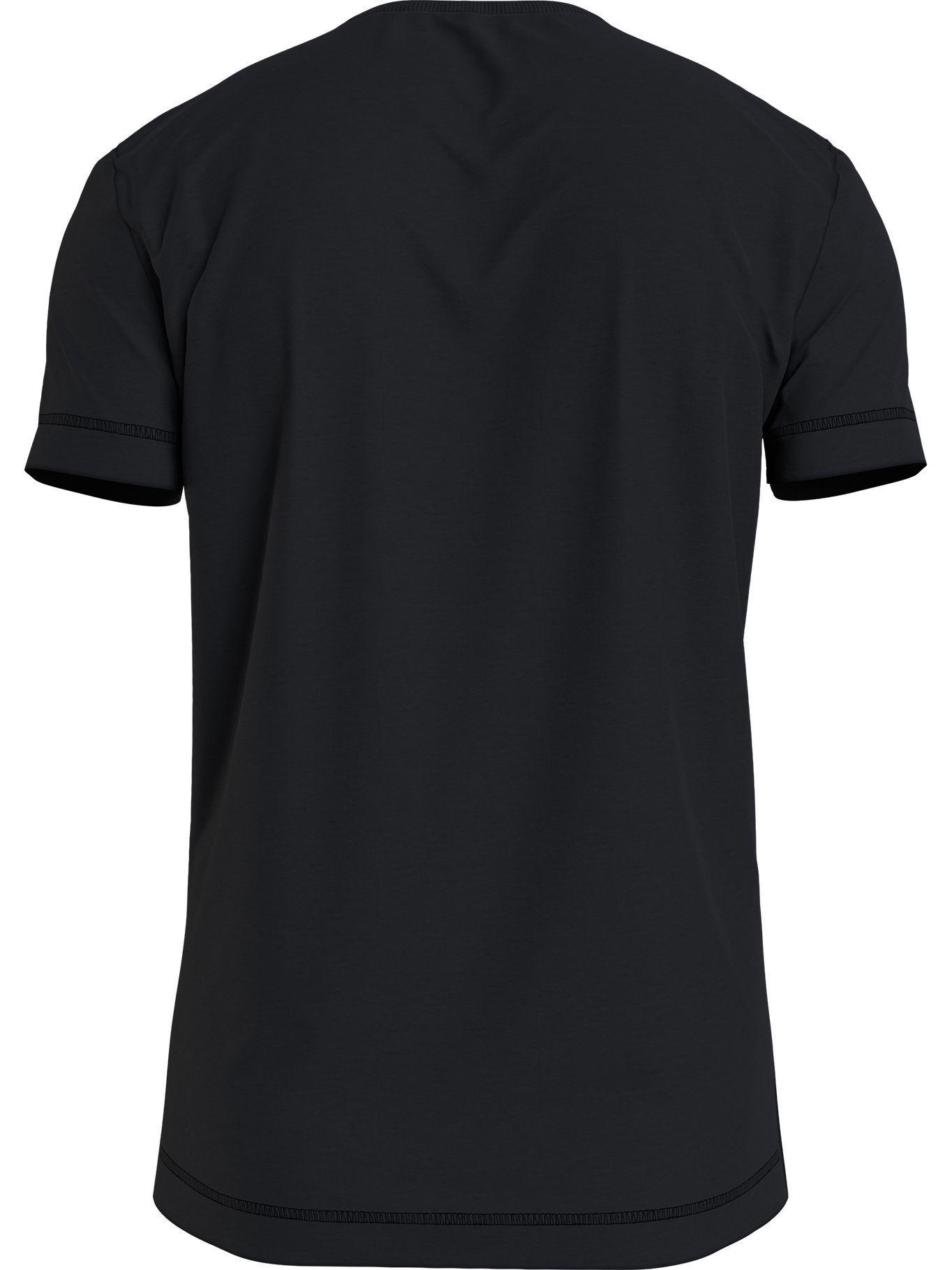 Polera Monogram Logo Negro Calvin Klein-1