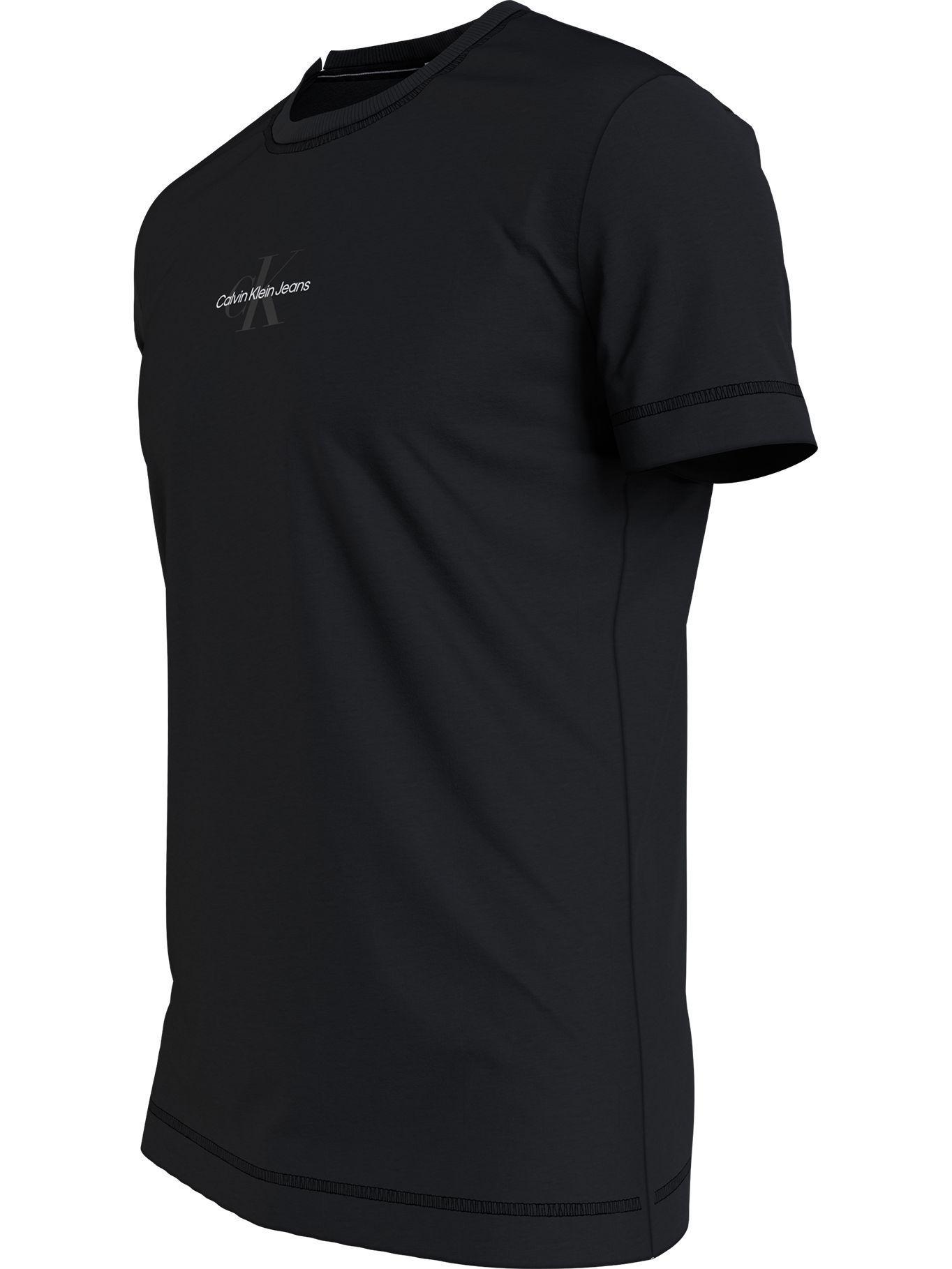 Polera Monogram Logo Negro Calvin Klein-2