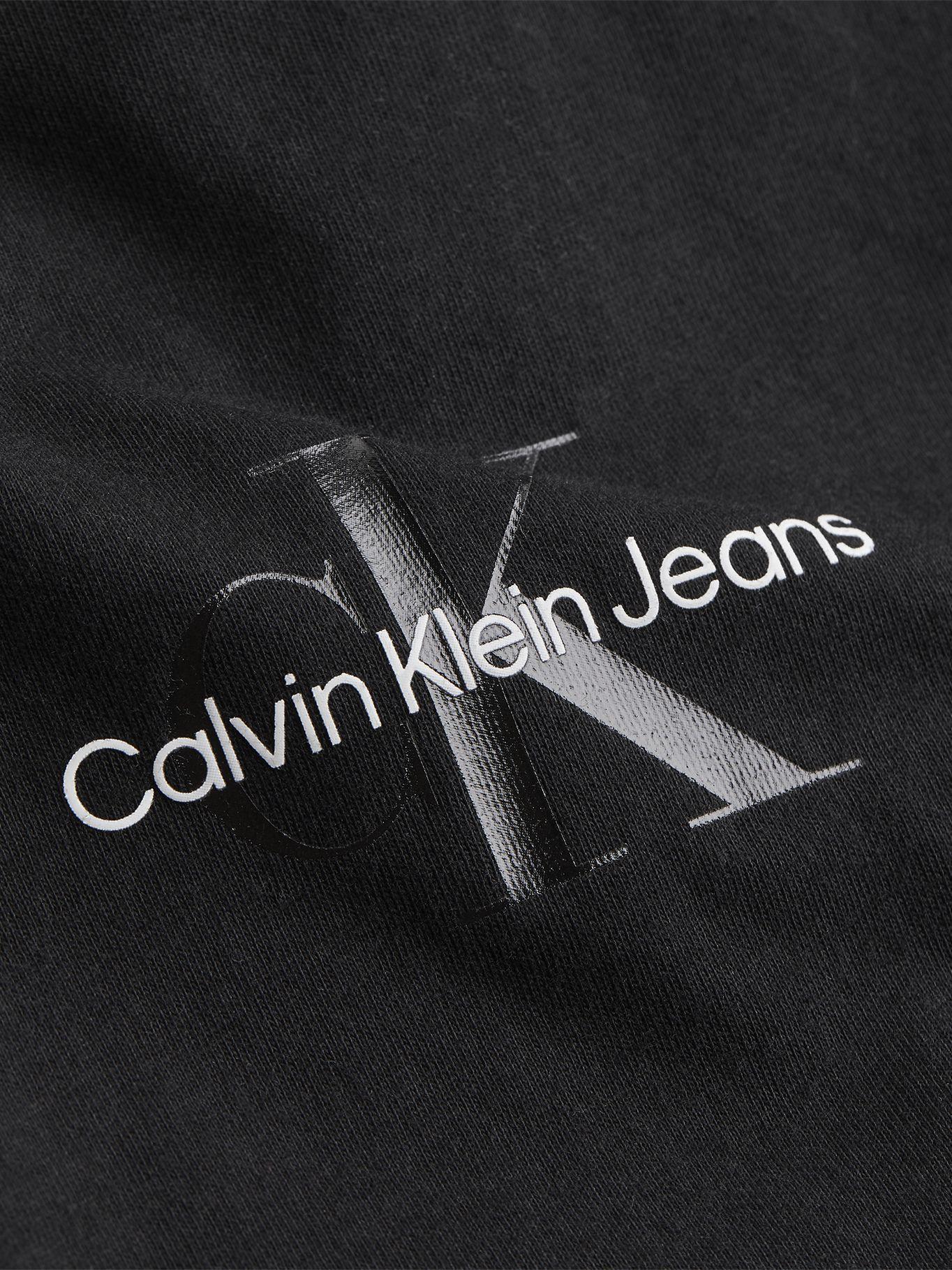 Polera Monogram Logo Negro Calvin Klein-4
