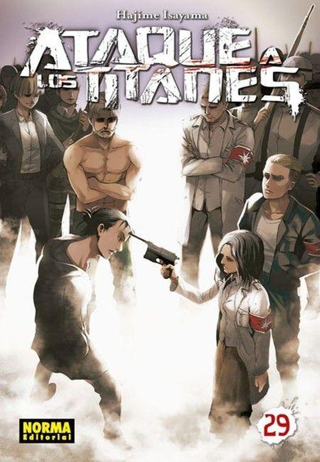 Manga Ataque A Los Titanes 29 - España-0