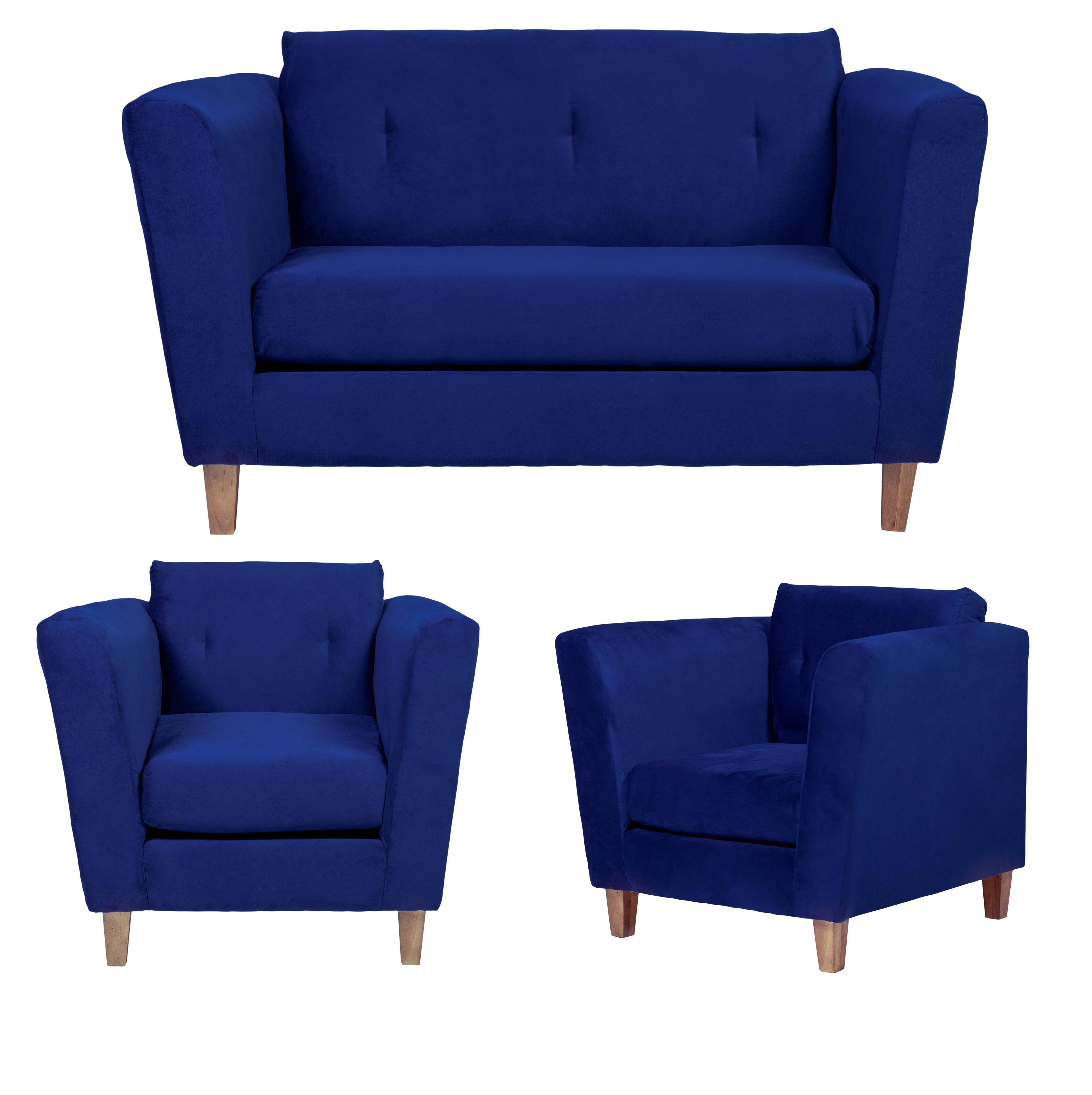 Living Miconos 2+1+1 Azul-0