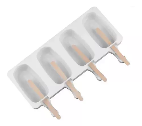 Moldes De Silicona Blanco Para Helados Molde Paletas Helado 0417 -6