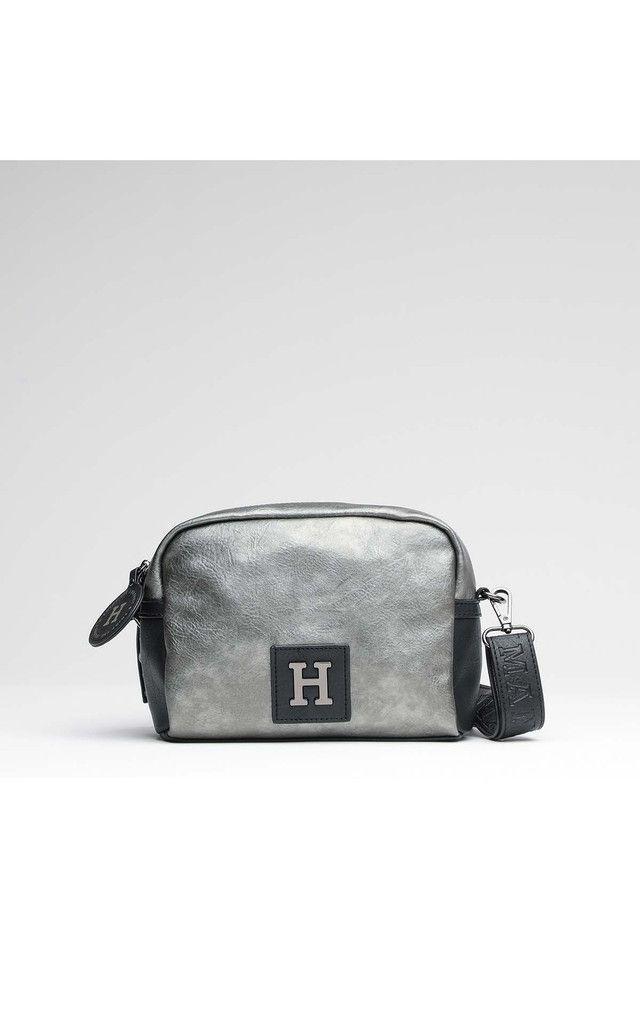 Cartera Cruzada Plateada Travel Humana-0