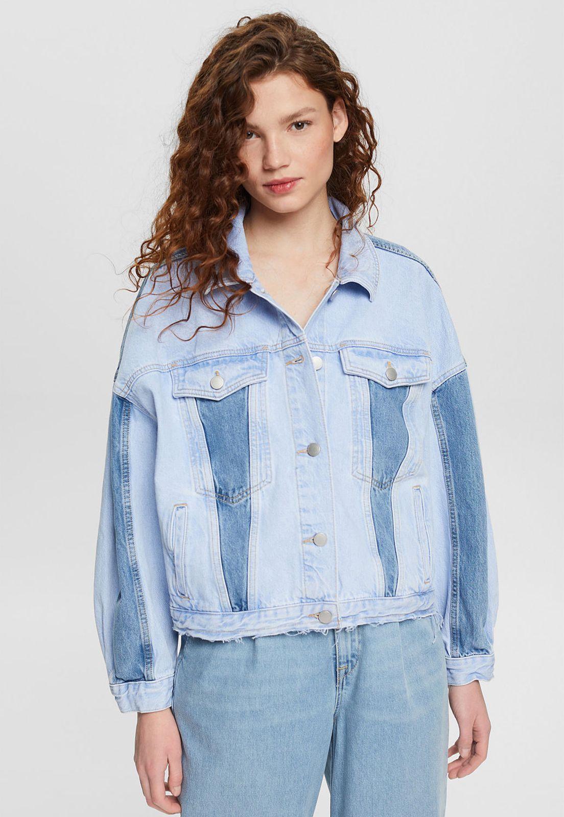 Chaqueta De Mezclilla Esprit-0