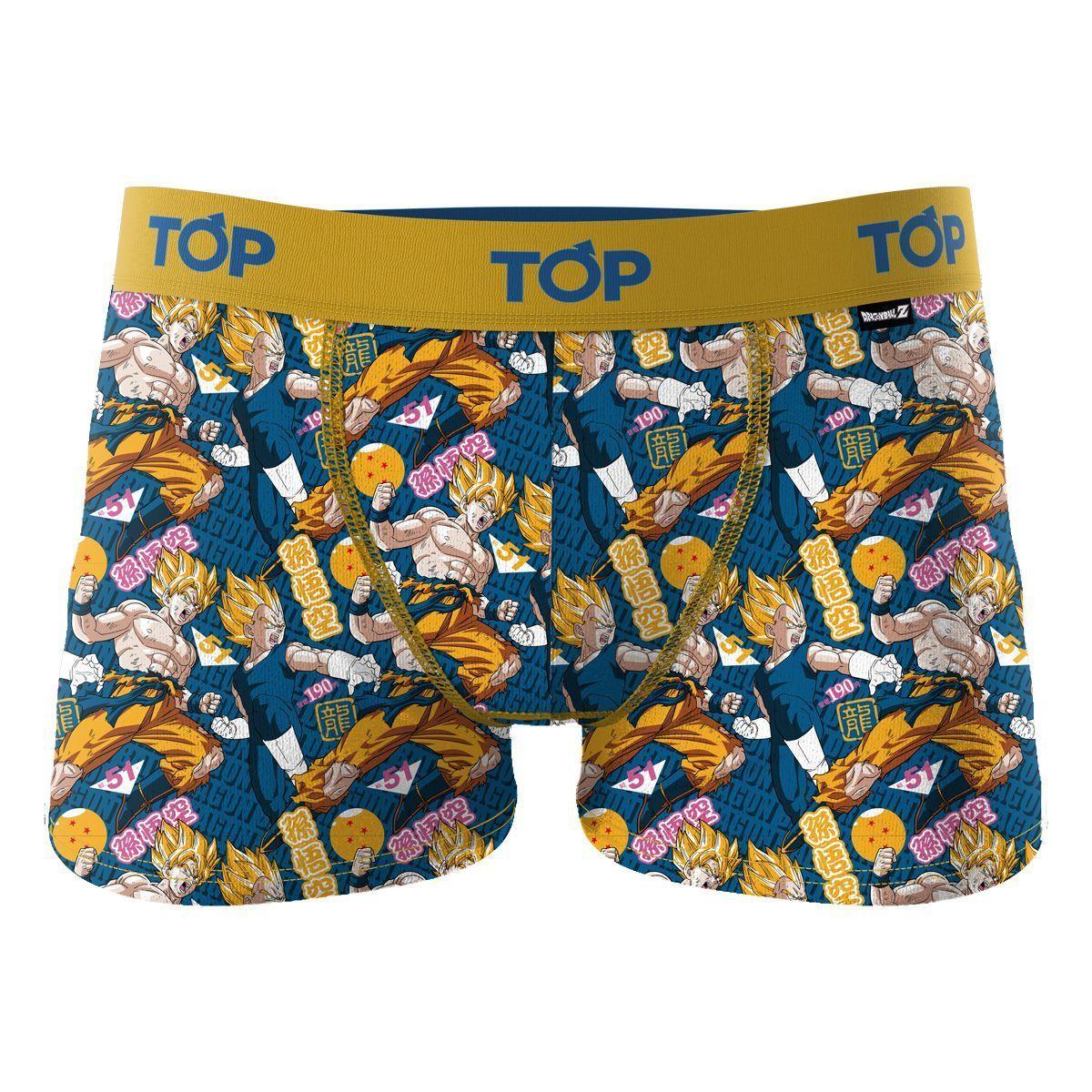 Bóxer Niño Algodón Dragon Ball Z Pack 4 C6 TOP-1
