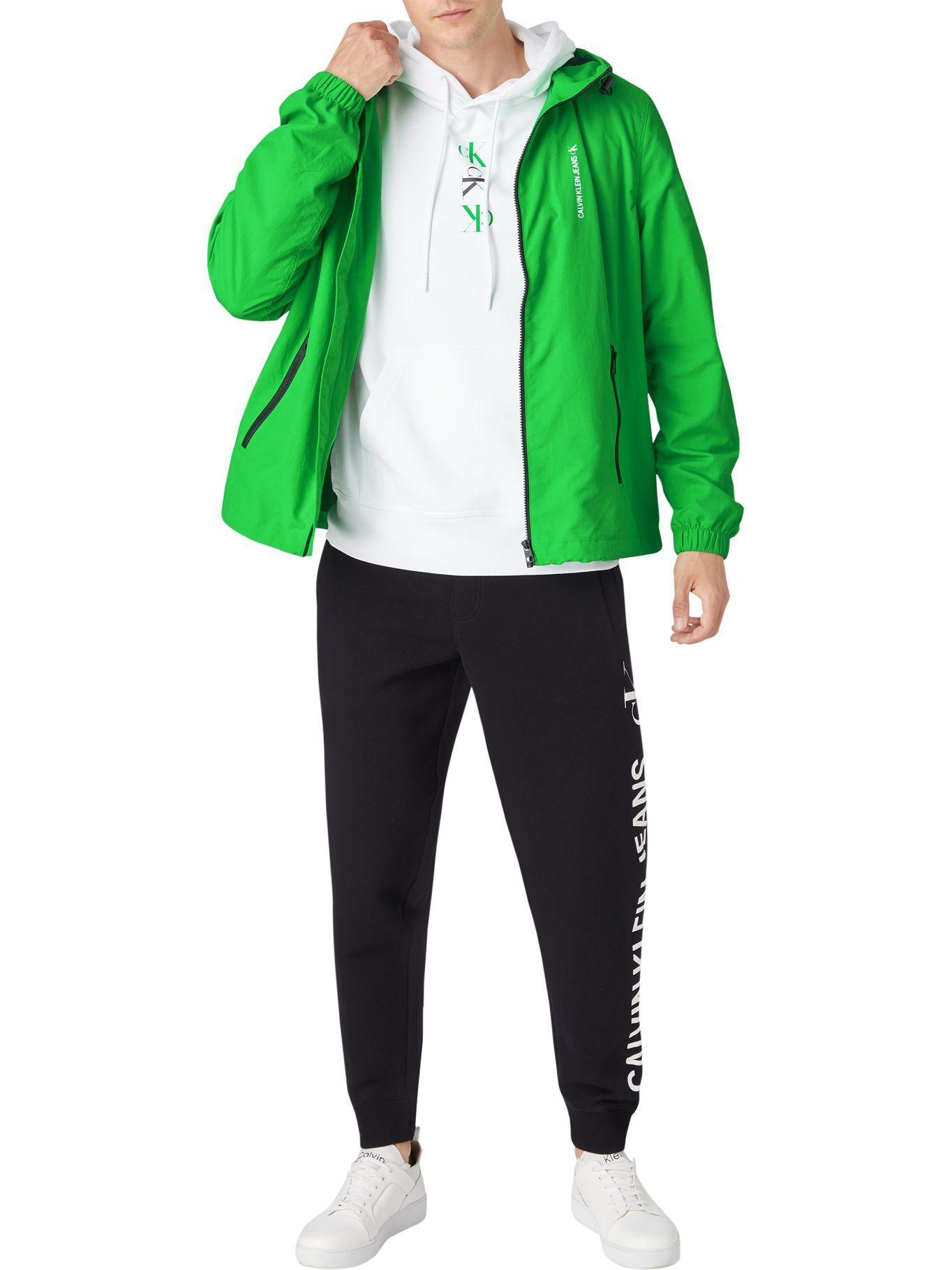 Polerón Hoodie Ck Repeat Blanco Calvin Klein-2