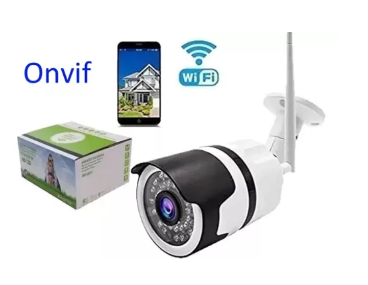 Camara Ip Wifi Exterior Lf4810 Angular 180° Con Audio-3