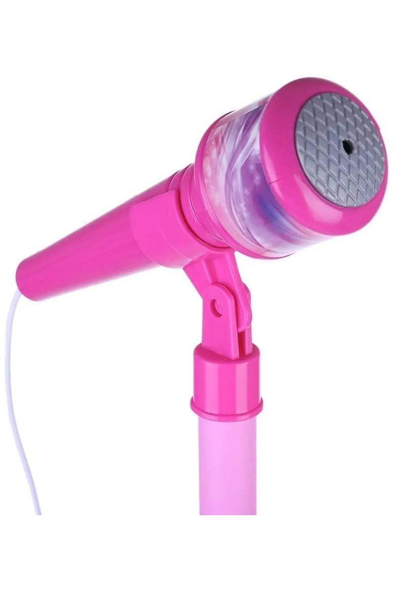 Micrófono Karaoke Con Guitarra Mp3 Y Luces Para Niñas-3