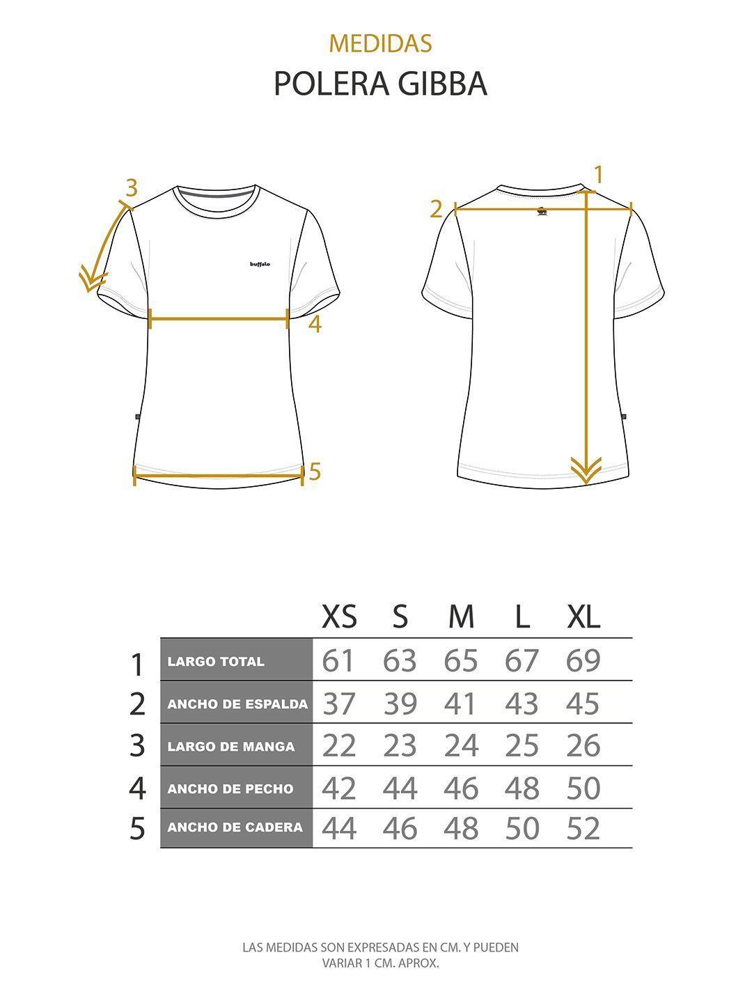 Polera Manga Corta Gibba Verde Mujer-4