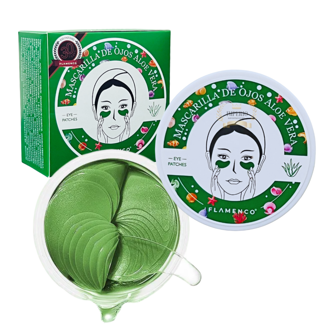Parches Hidrogel Anti Ojeras Aloe Vera-0