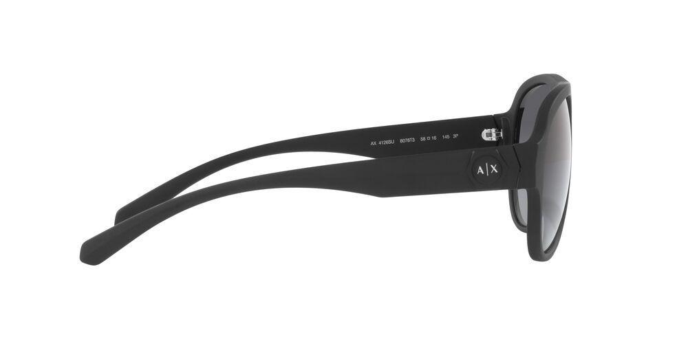 Lentes De Sol Armani Exchange 0AX4126SU  Negro Hombre-3
