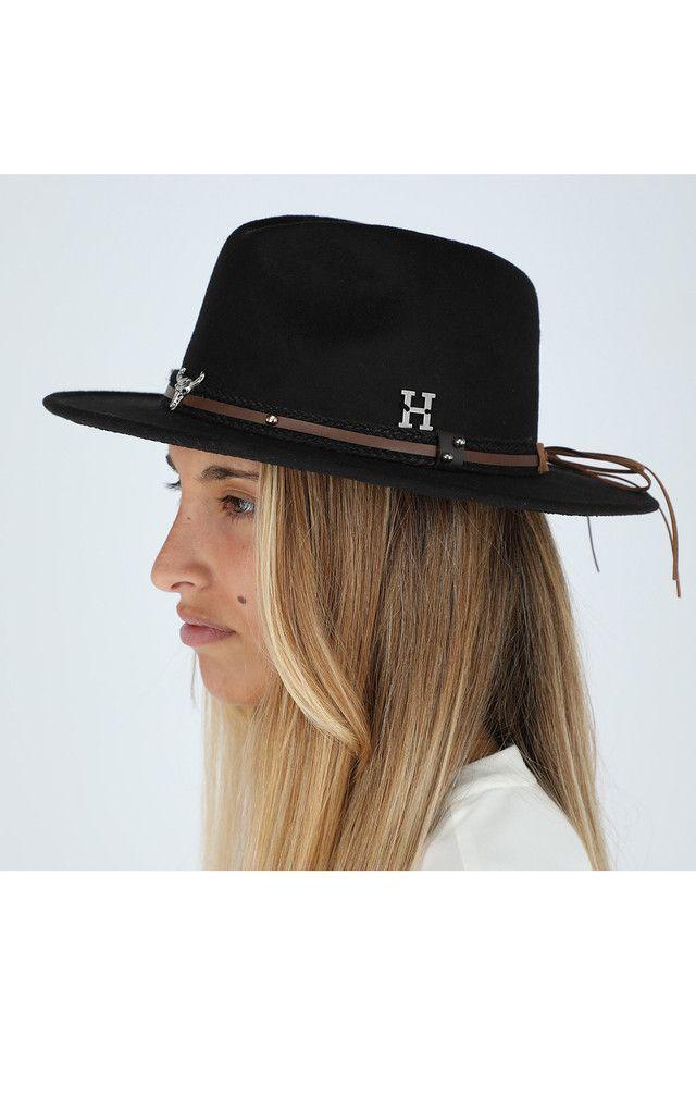 Sombrero Wild West Negro Humana-2