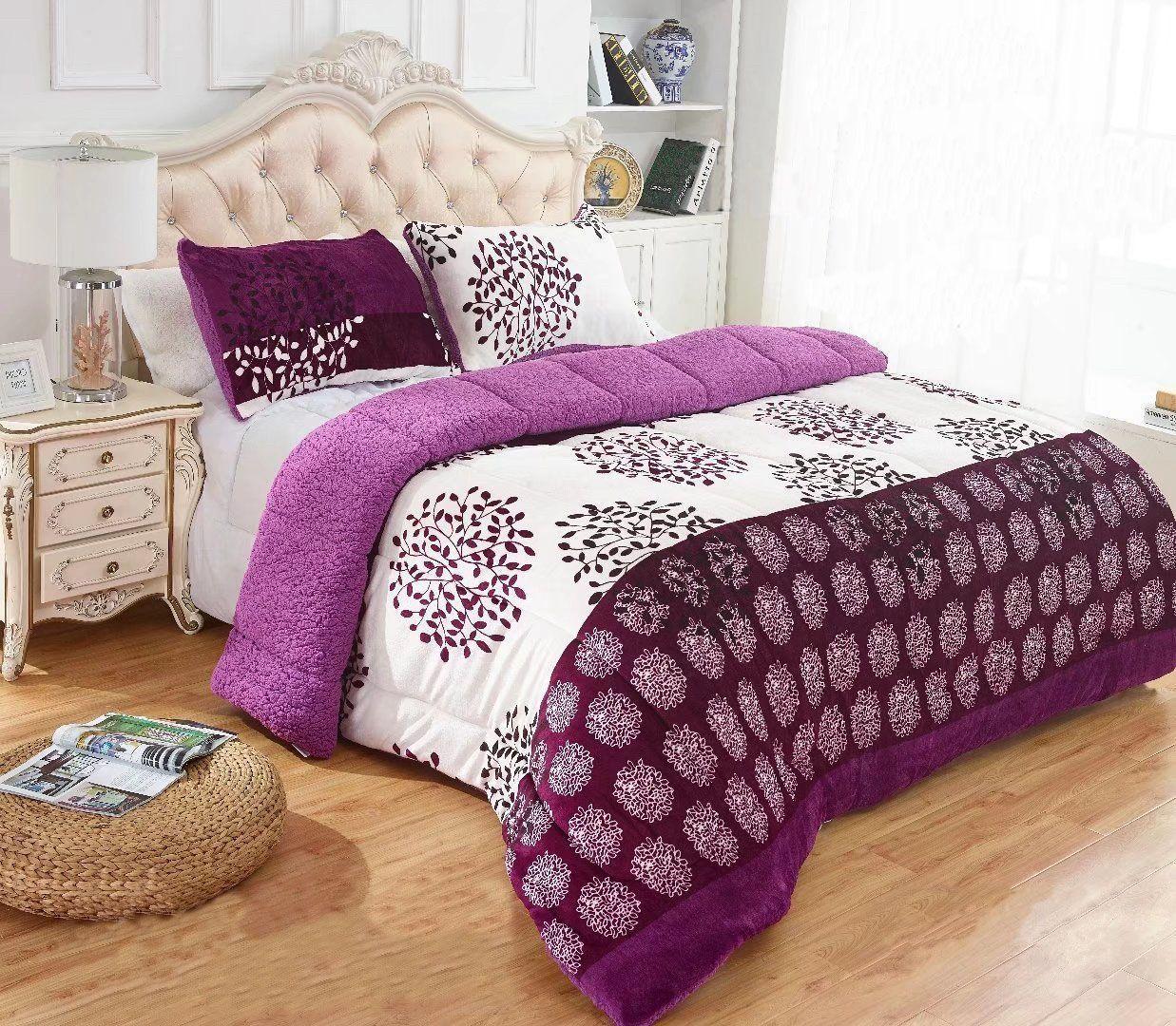 Cobertor Chiporro Cubrecamas 2 Plazas Flores-0