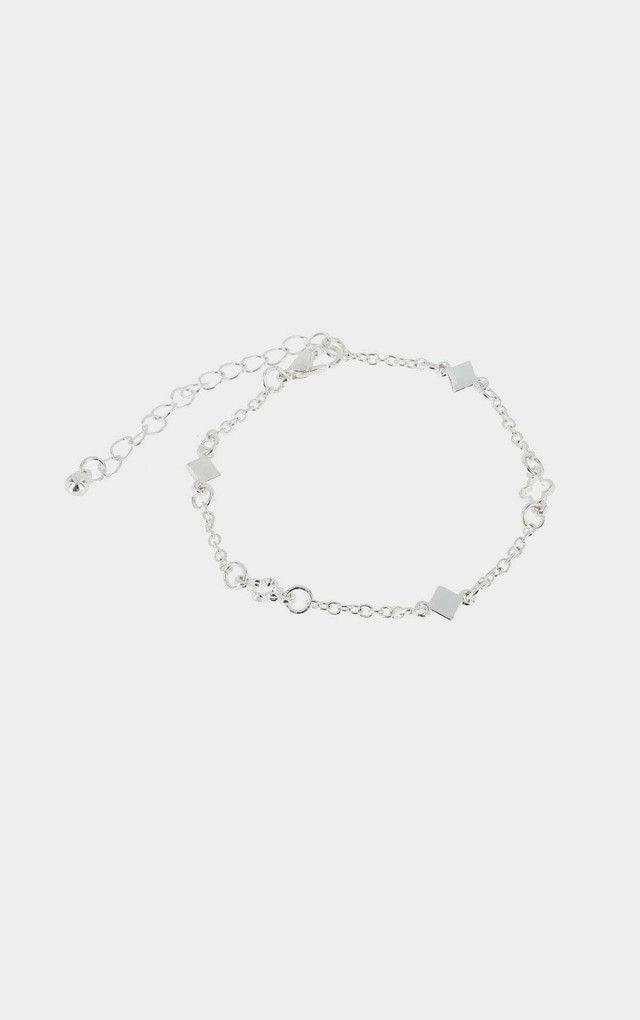 Pulsera Blanda Luck Plateada i-D-0