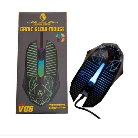 Mouse Gamer Usb Rgb Gaming AOAS-2