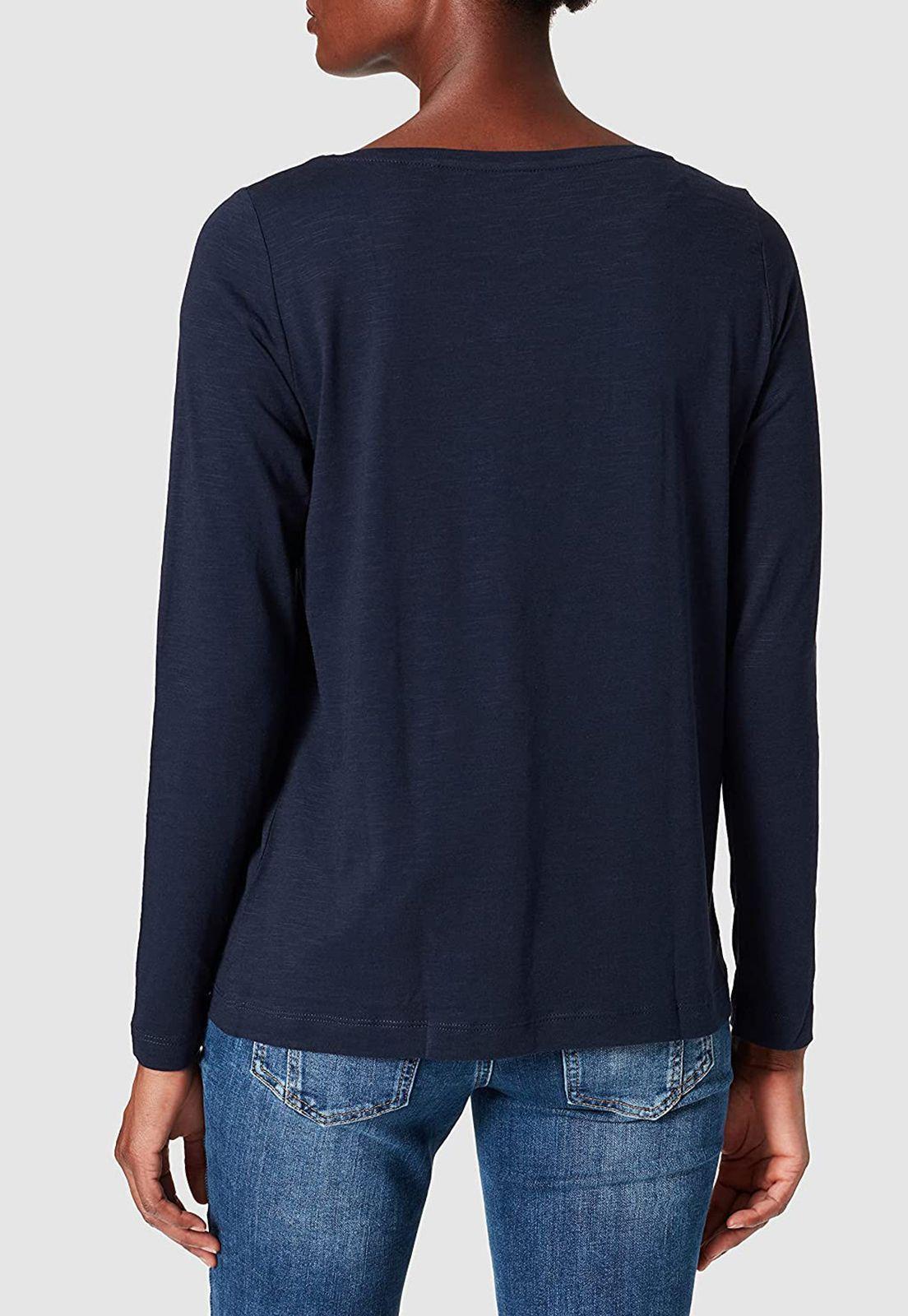 Polera Mujer Manga Larga Lisa Esprit-1