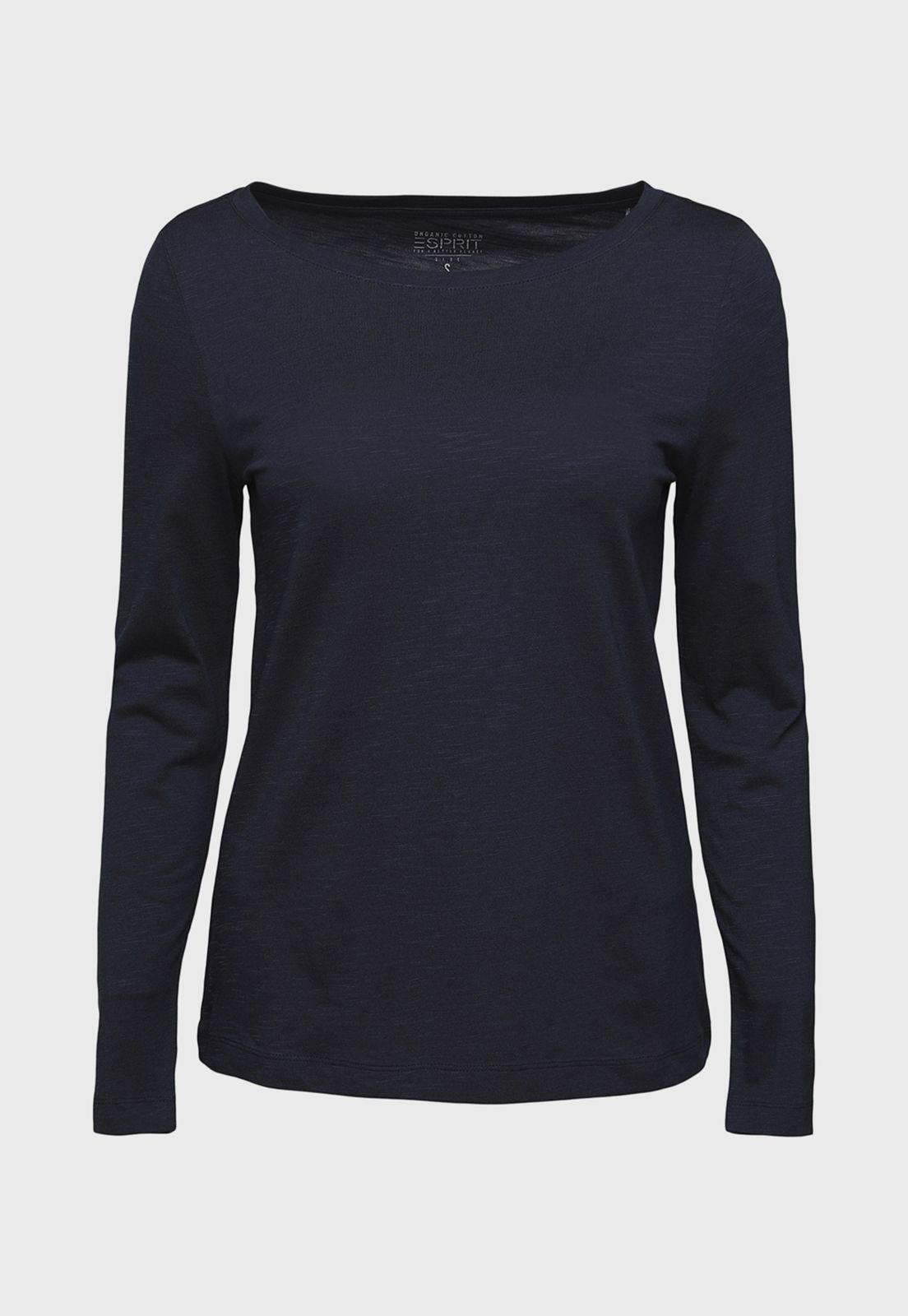 Polera Mujer Manga Larga Lisa Esprit-3