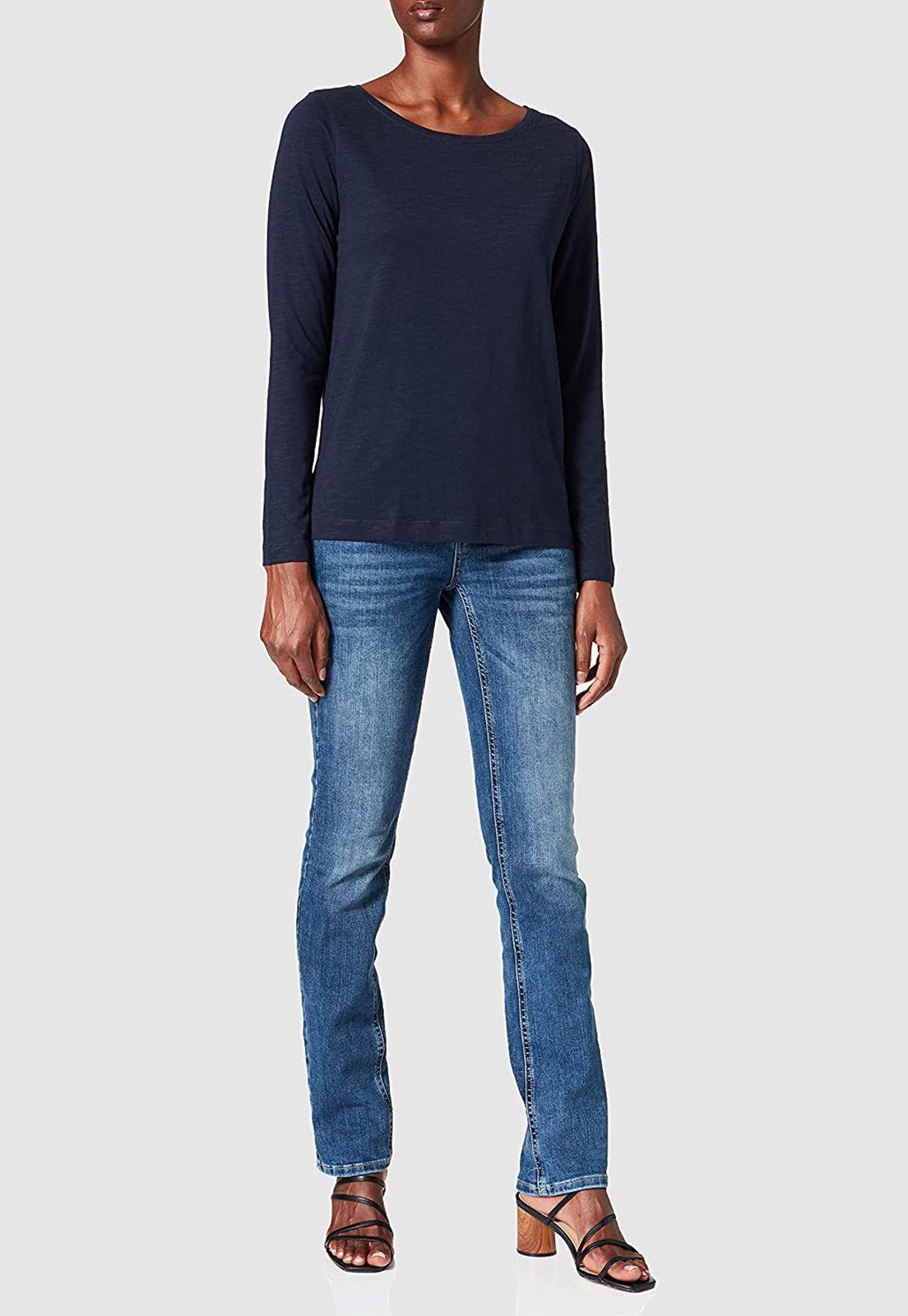 Polera Mujer Manga Larga Lisa Esprit-0