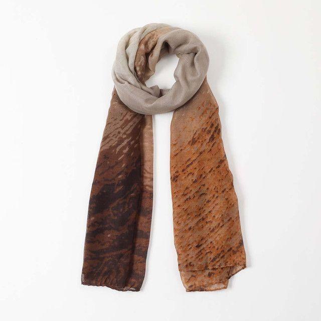 Pañuelo Estampado Café Tasmania Humana-0